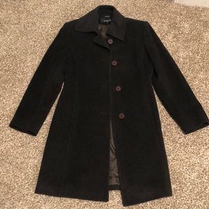 Jones New York coat - dark brown